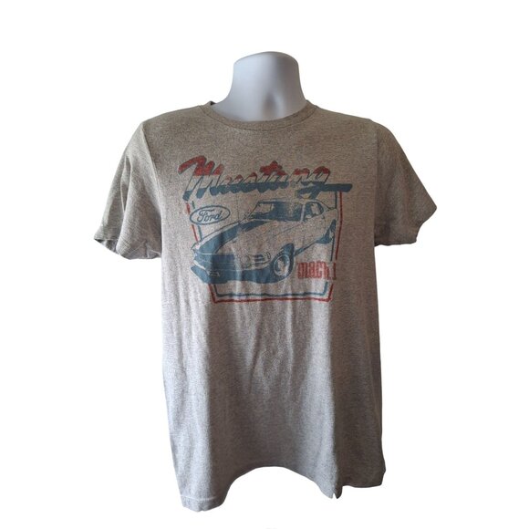 Sonoma Ford Mustang Graphic TShirt M Gray Official Licensed Grunge Streetwear - Picture 1 of 5